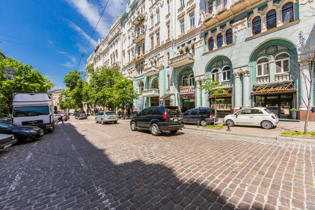 2К Квартира Поруч Із Майданом Незалежності Kyjev Exteriér fotografie